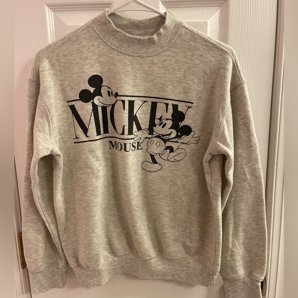 Disney Mickey Mouse Vintage Style Graphic Sweatshirt - Size XS